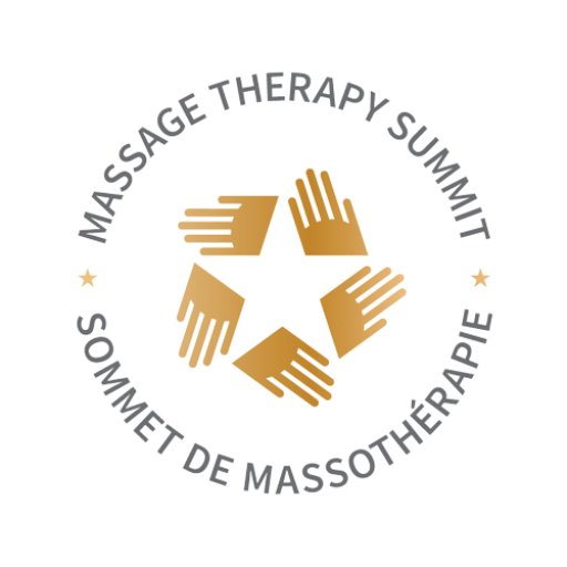 Logo rond du sommet de la massothérapie